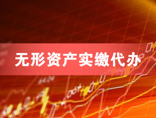 江都无形资产实缴资本代办